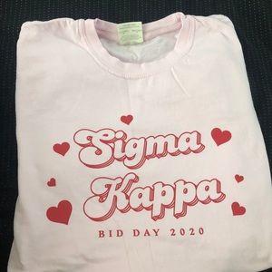 Sigma Kappa bid day shirt
